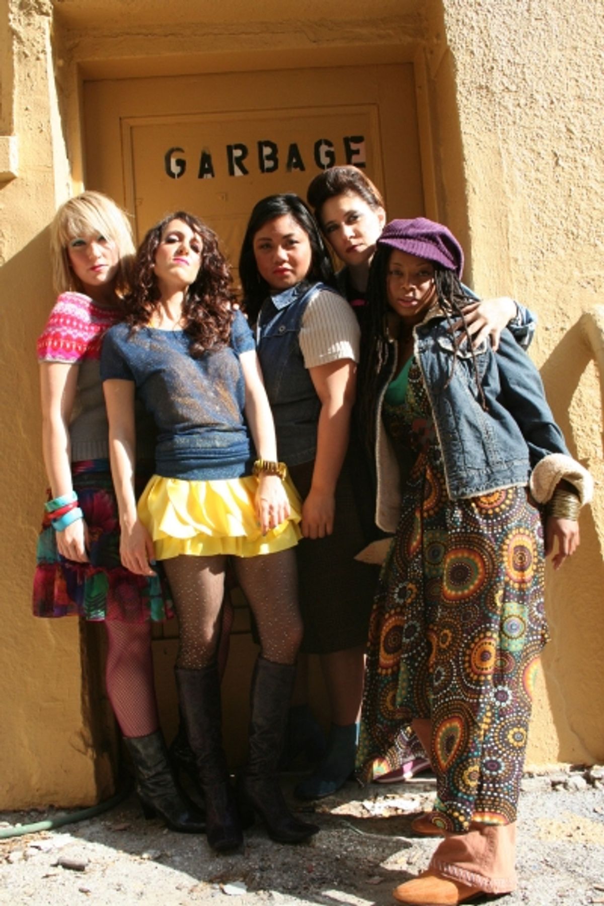 Alison Burns, Alex Covington, LuLu Picard, Amy Gray and Brandii  at 