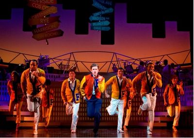 Aaron Tveit and Company Photo