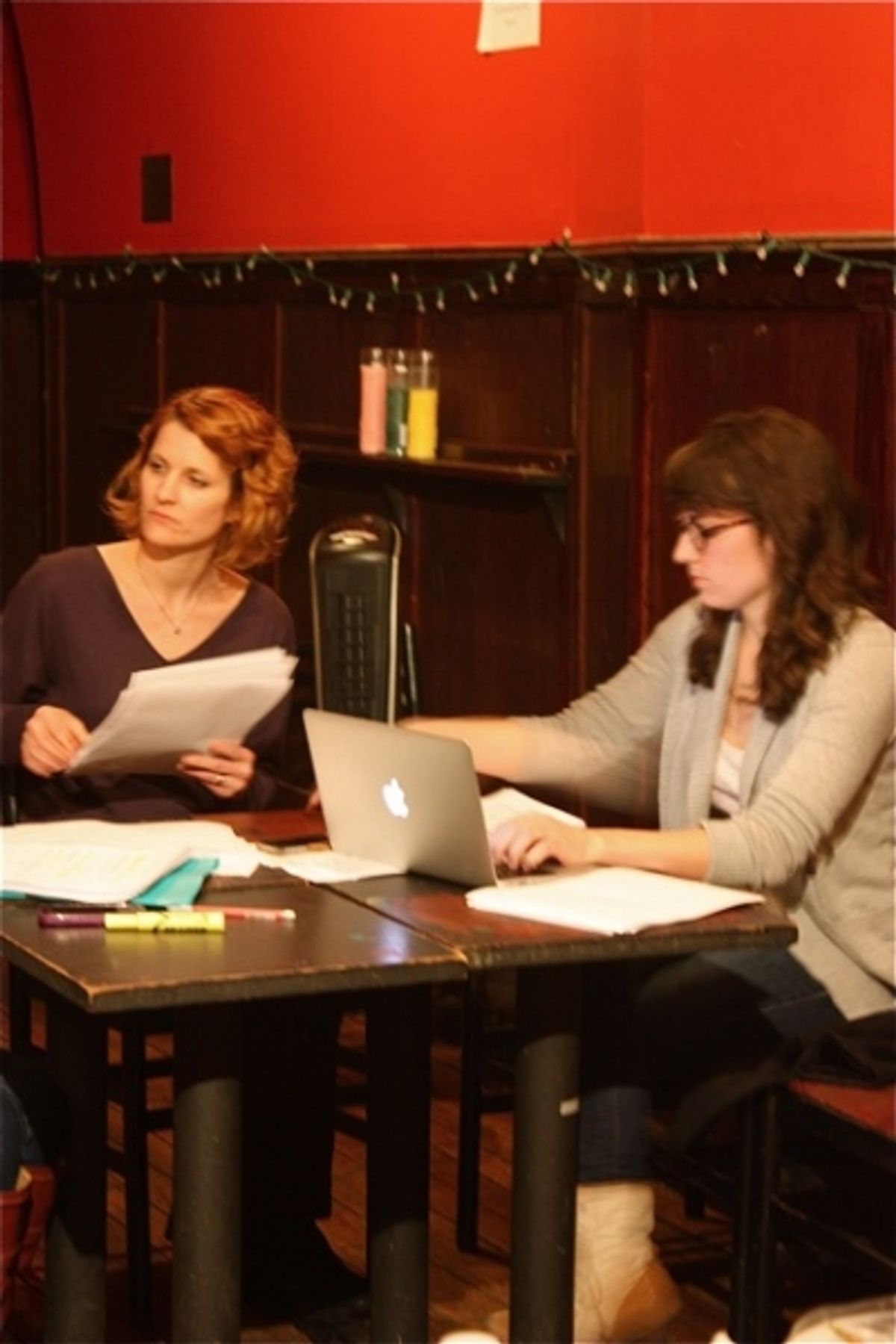 Amy Staats and Laura Ramadei at 