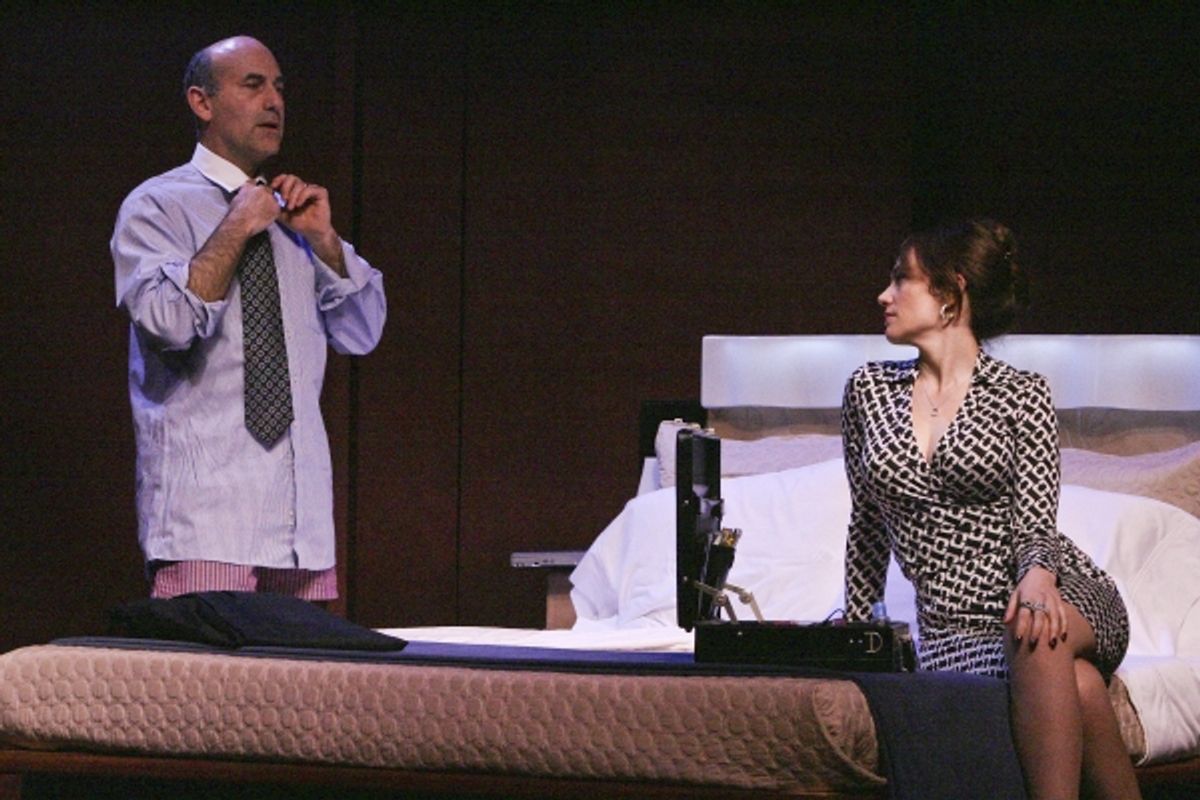 James Eckhouse and Maggie Siff  at 