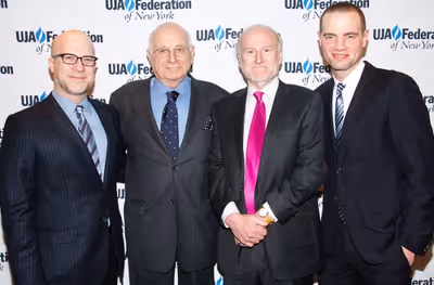 Richie Jackson, Paul Libin, Rocco Landesman, and Jordan Roth
 Photo