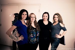 The Gang from Buffalo who arrived at 3:30AM and slept in their car: Tracey Mellom Zoe Photo