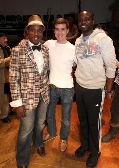 Broadway Debuts: Tyson Jennette, Nick Spanger & Brian Tyree Henry attending the Broad Photo