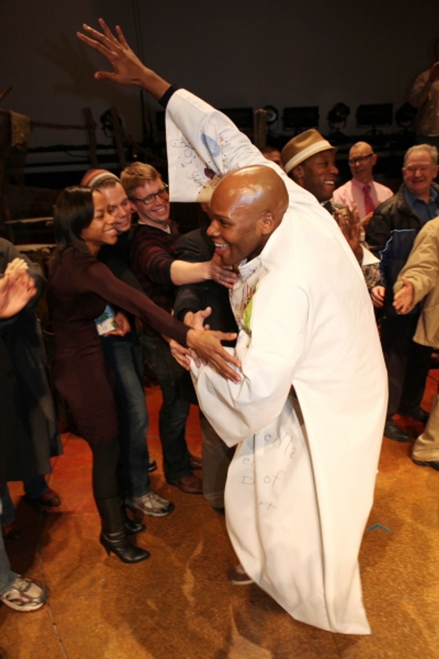Photo Coverage: THE BOOK OF MORMON Gypsy Robe Ceremony  Image