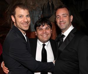 Matt Stone, Robert Lopez & Trey Parker attending the Broadway Opening Night Gypsy Rob Photo