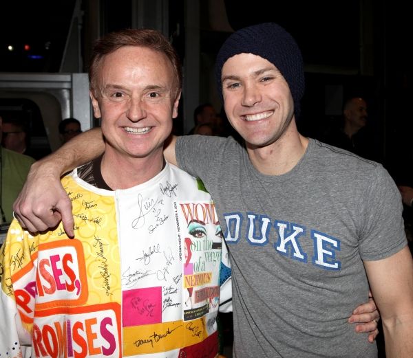 Cleve Asbury (Recipient), Christopher J. Hanke attending the Broadway Opening Night G Photo