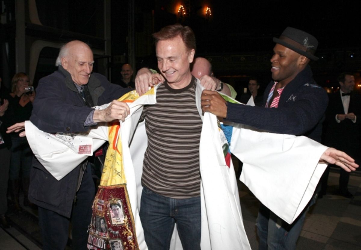 Richard E. Korthaze and Cleve Asbury with Michael James Scott (MORMON Recipient) 
 at 