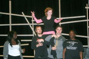 Stephanie Moon with Aminata Keita, David Walter, Jakub Sowirko, and Taylor Pickett-St Photo