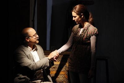 Ramsey Faragallah and Tala Ashe in Urge for Going, written by Mona Mansour and direct Photo