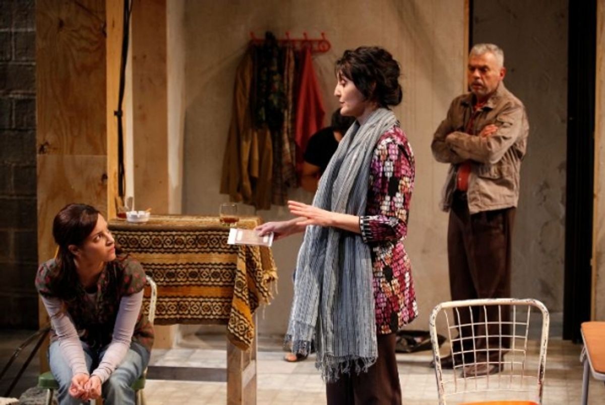 Tala Ashe, Jacqueline Antaramian and Ted Sod  at 