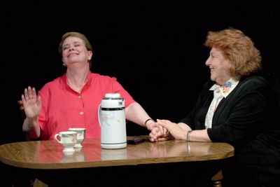 Michelle McKenzie-Voigt as "Norma" and Susan Adler as "Rose"
 Photo