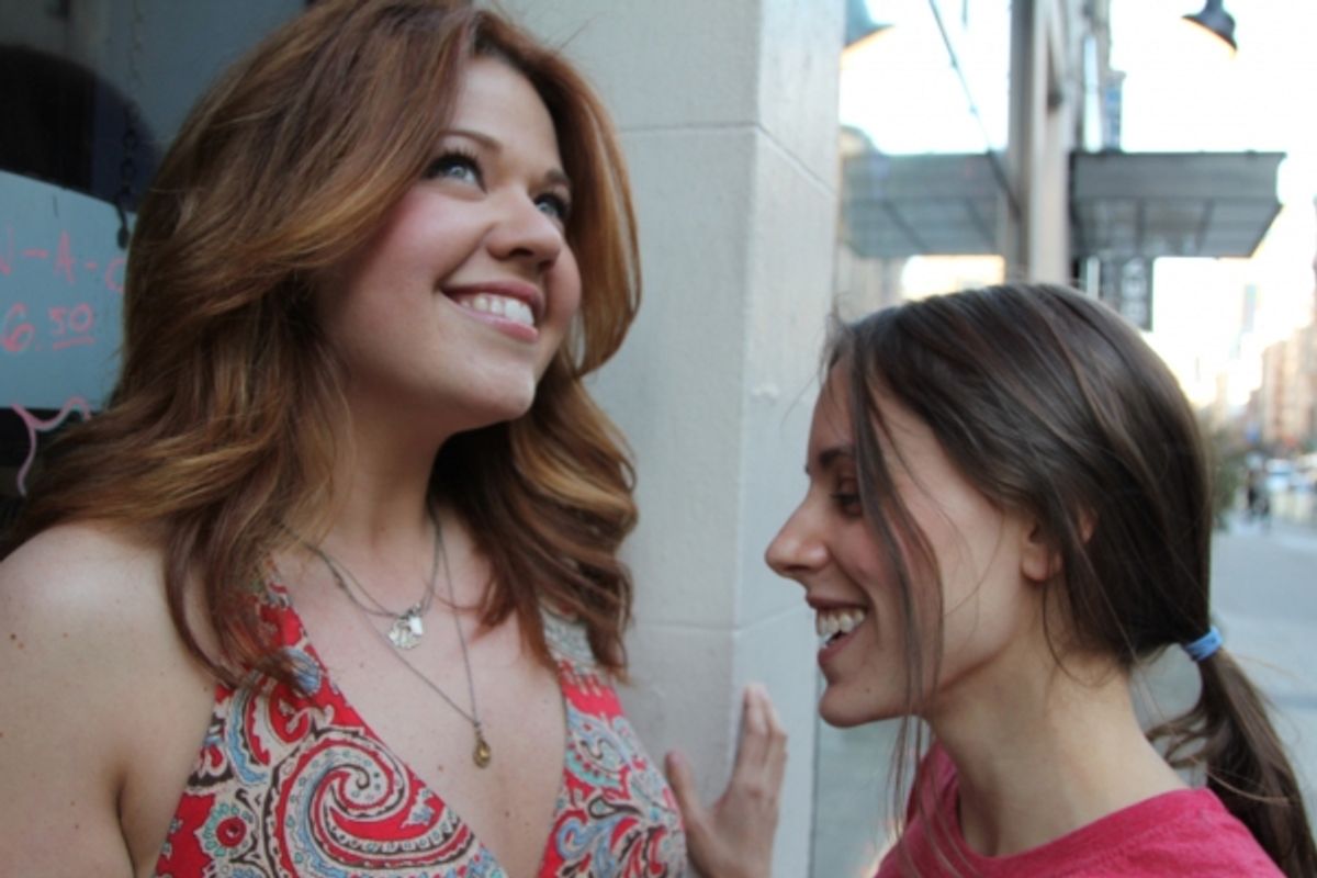 Melissa Hammans and Sarah Lord at 