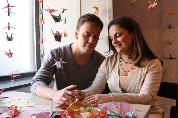 Eric T. Miller and Cynthia Silver Photo