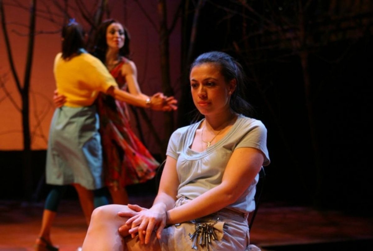 (Sandra Delgado) carries the burdens of her familyÃ¢â‚¬â„¢s troubles as Dunia (Yunuen Pardo) and MaitÃ'Â© (CharÃ'Â­n Alvarez at 