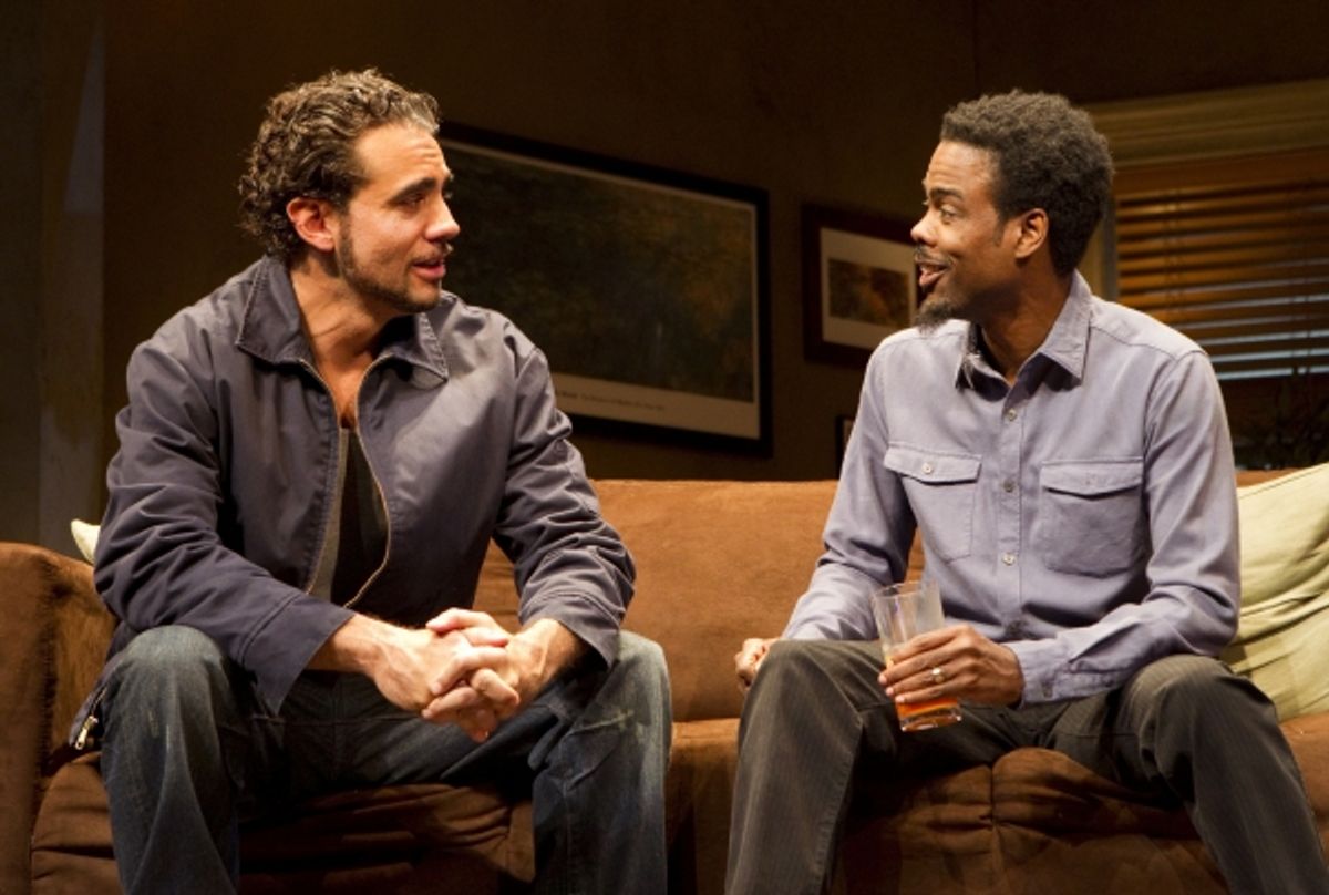 Bobby Cannavale and Chris Rock at 