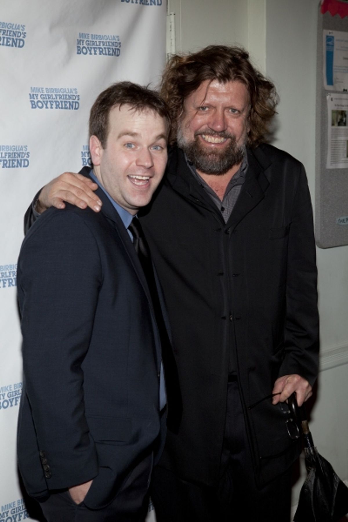 Mike Birbiglia and Oskar Eustis at 