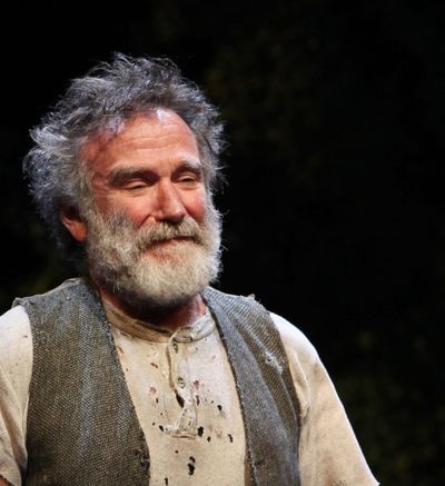 Robin Willams during the Broadway Opening Night Curtain Call for 'Bengal Tiger at the Photo