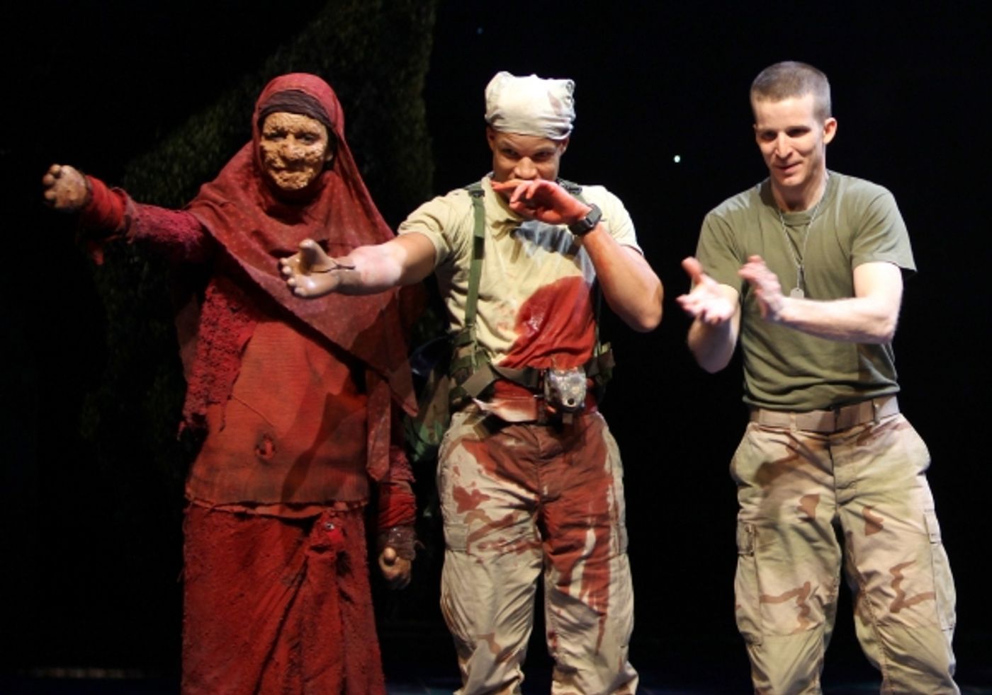 Photos: BENGAL TIGER AT THE BAGHDAD ZOO Opens on Broadway  Image