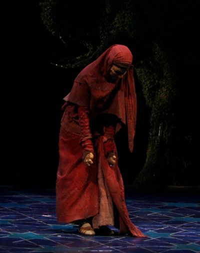 Necar Zadegan during the Broadway Opening Night Curtain Call for 'Bengal Tiger at the Photo