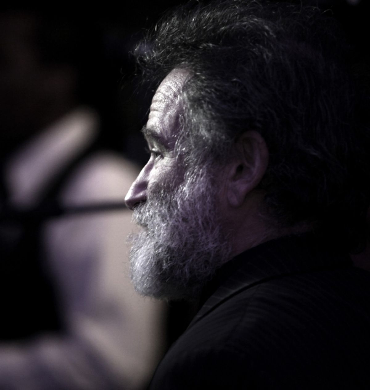 Robin Williams attending the Broadway Opening Night After Party for 'Bengal Tiger at the Baghdad Zoo' at espace in New York City at 