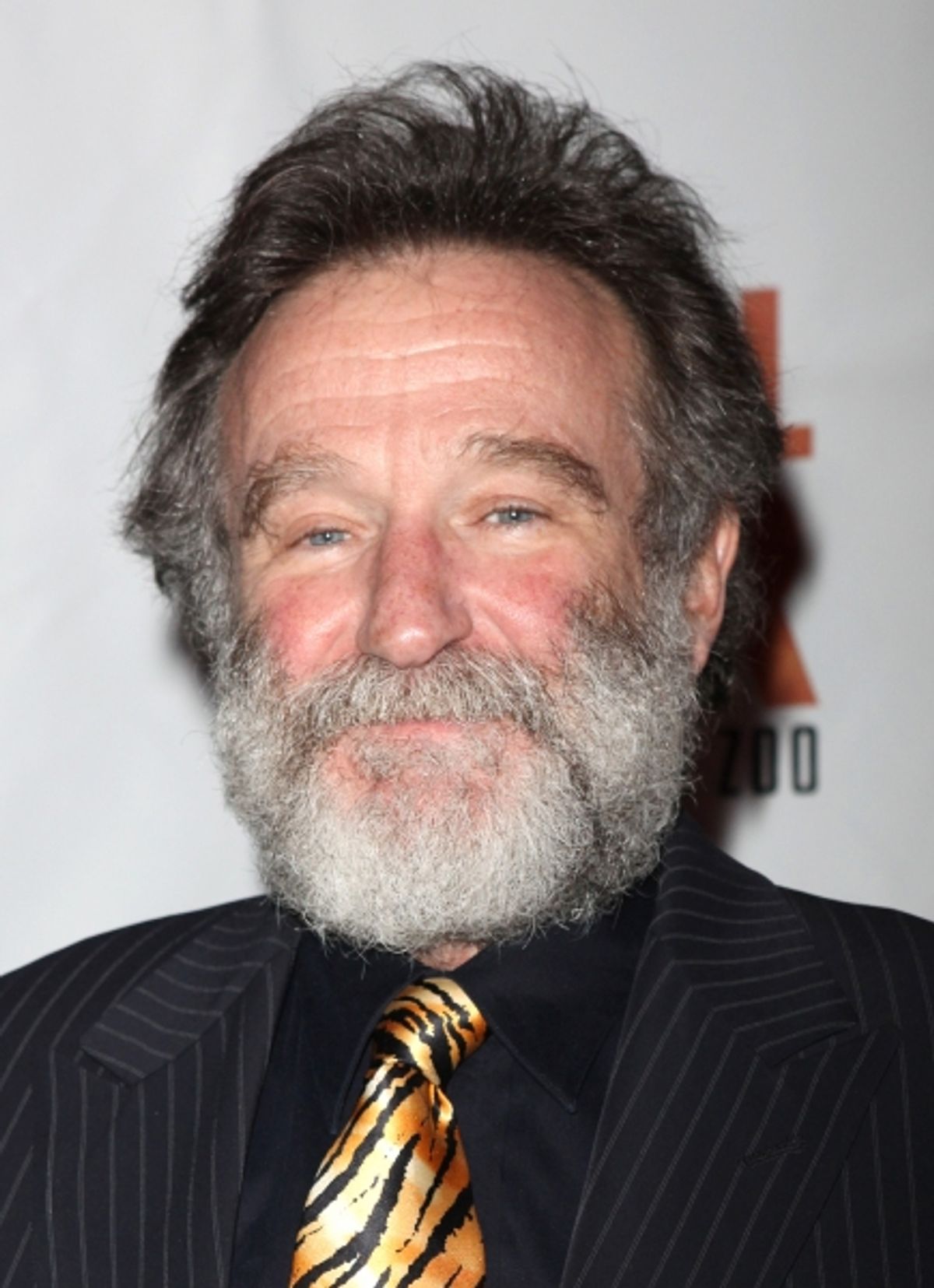 Robin Williams attending the Broadway Opening Night After Party for 'Bengal Tiger at the Baghdad Zoo' at espace in New York City at 