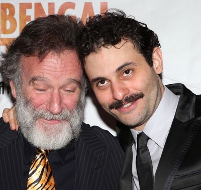 Robin Williams & Arian Moayed attending the Broadway Opening Night After Party for 'B Photo