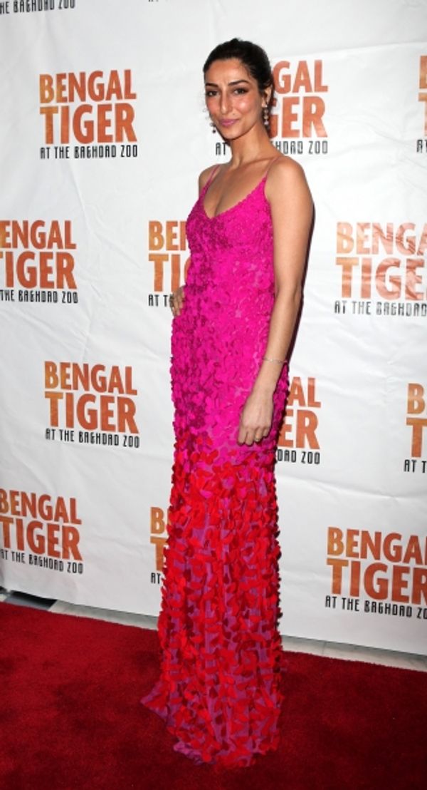 Necar Zadegan attending the Broadway Opening Night After Party for 'Bengal Tiger at t Photo
