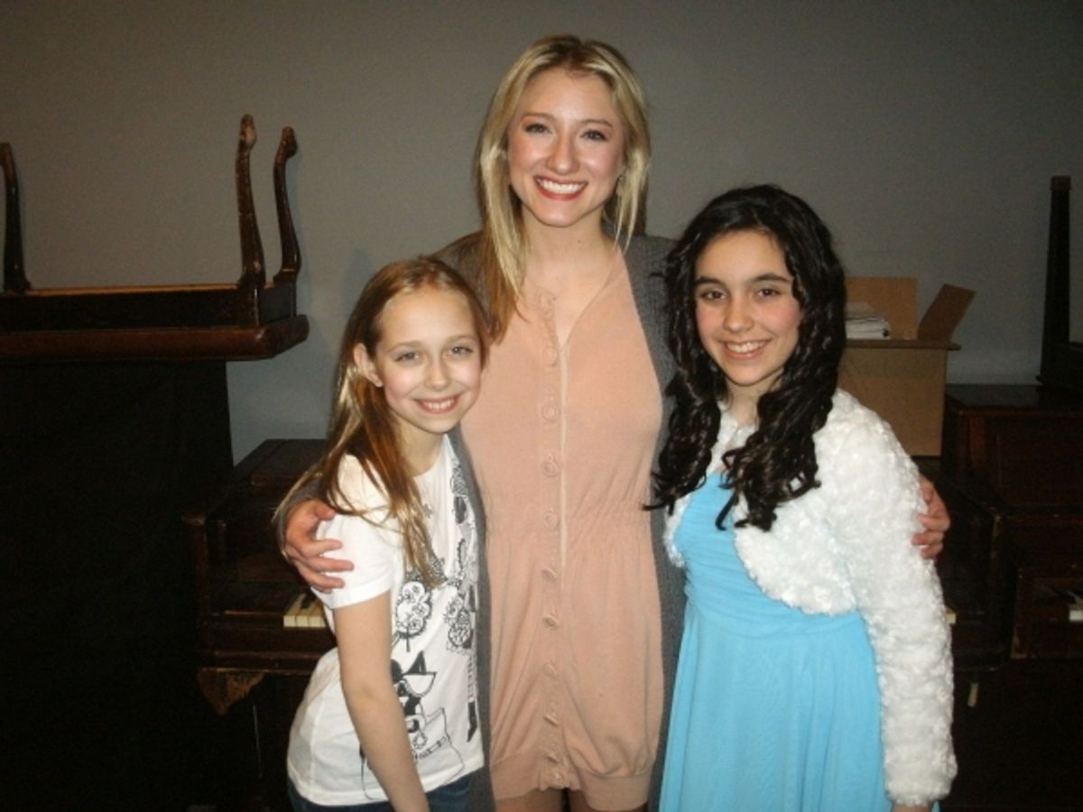 Nicole Rudakova, Ashley Stein and Annamarie Schutt at 