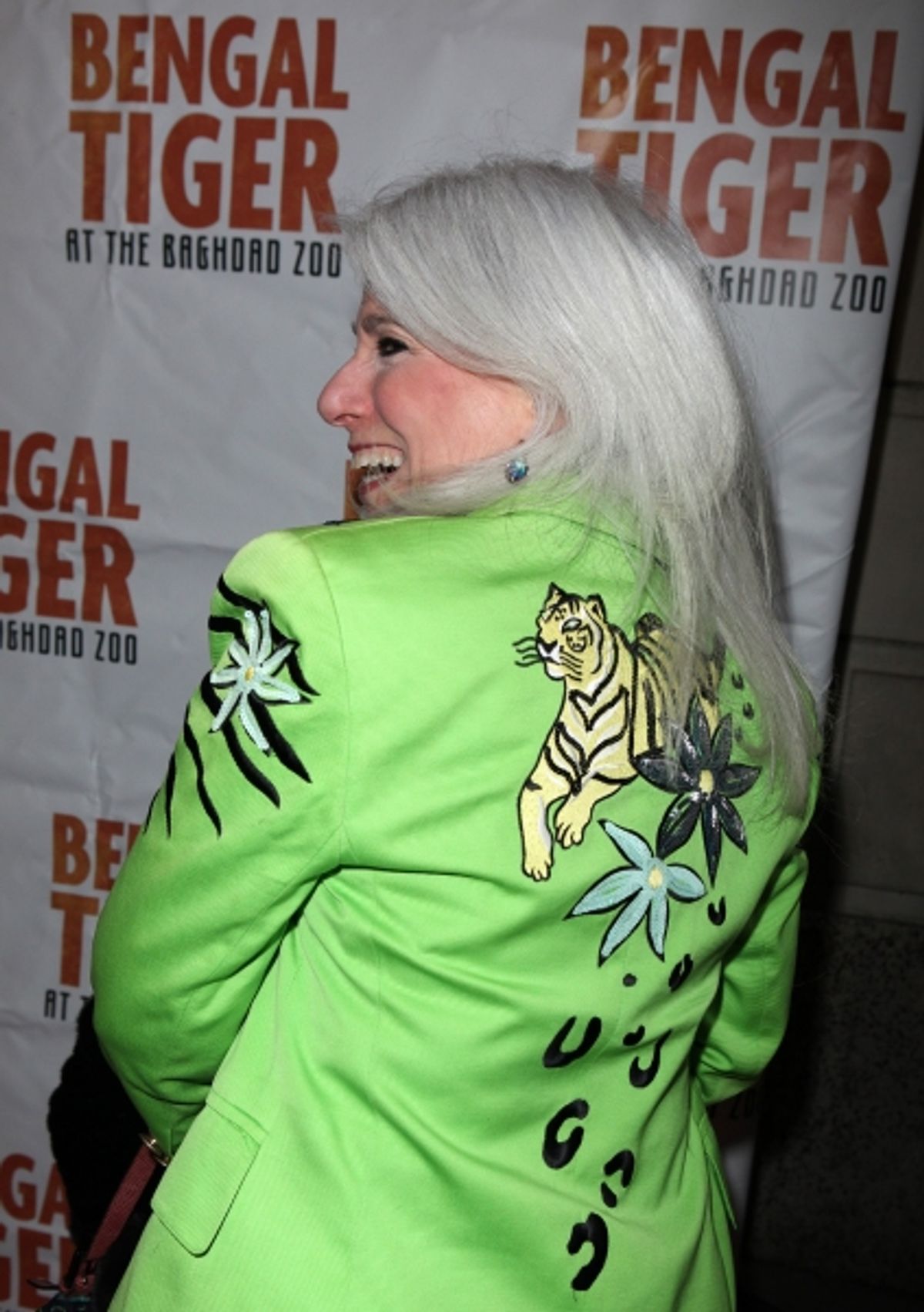 Jamie De Roy attending the Broadway Opening Night Performance of 'Bengal Tiger At The Baghdad Zoo' at the Richard Rodgers Theatre in New York City. at 