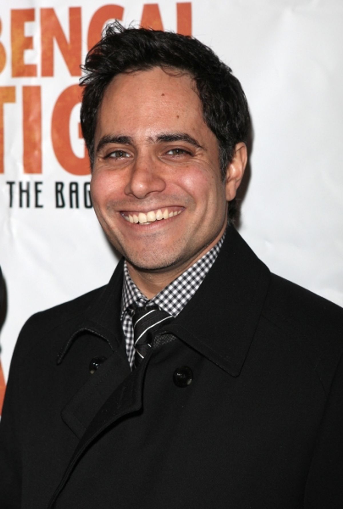 Rajiv Joseph attending the Broadway Opening Night Performance of 'Bengal Tiger At The Baghdad Zoo' at the Richard Rodgers Theatre in New York City. at 