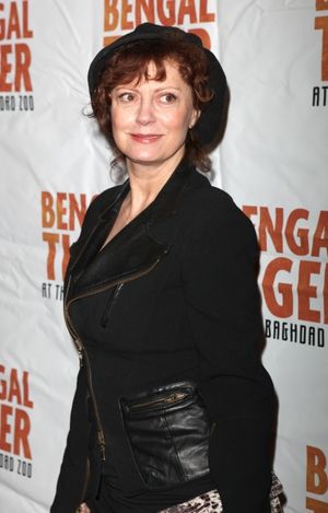 Susan Sarandon attending the Broadway Opening Night Performance of 'Bengal Tiger At T Photo