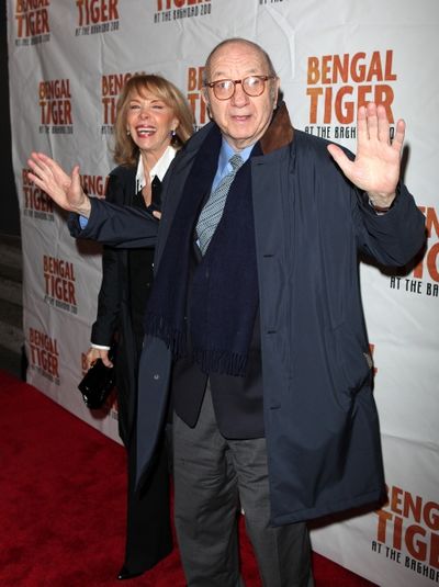 Elaine Joyce & Neil Simon attending the Broadway Opening Night Performance of 'Bengal Photo