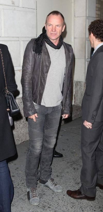 Sting attending the Broadway Opening Night Performance of 'Bengal Tiger At The Baghda Photo
