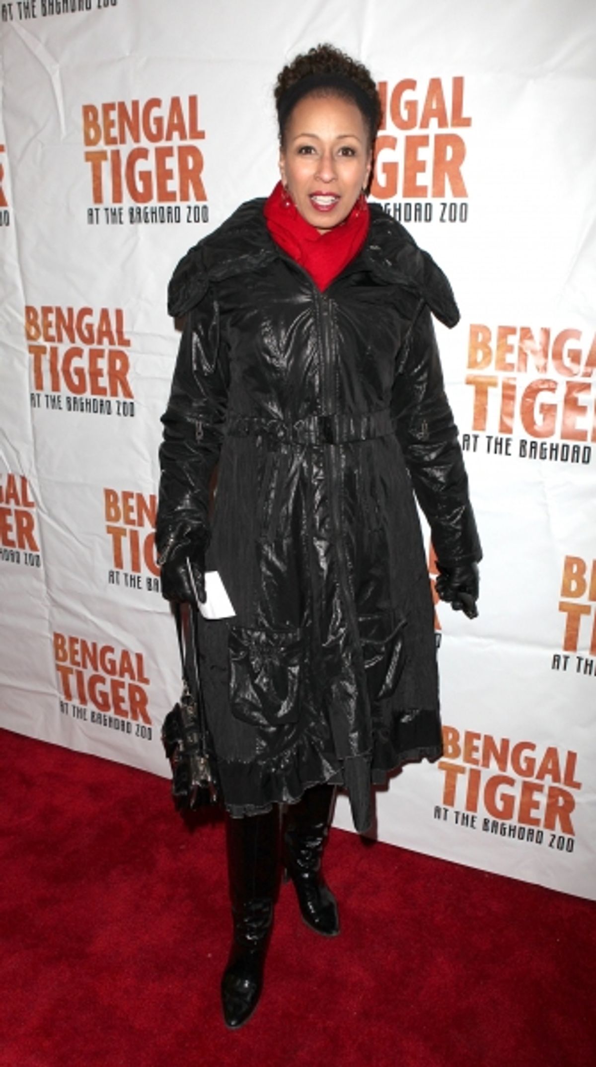 Tamara Tunie attending the Broadway Opening Night Performance of 'Bengal Tiger At The Baghdad Zoo' at the Richard Rodgers Theatre in New York City. at 