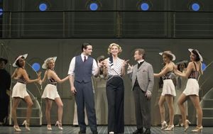 Connor Donnell, Sutton Foster, Joel Grey Photo
