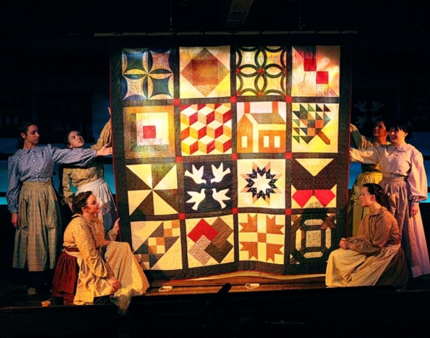 Photo Coverage: Swift Creek Mill Theatre Presents QUILTERS  Image