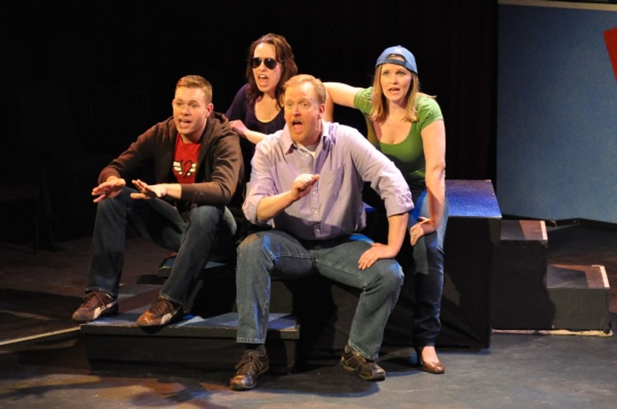 Shea Coffman, Allison Moody, Tom Lancaster and Leah Berry at 