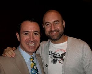 Steven Glaudini and Aaron James @ BroadwayWorld Steven Glaudini and Aaron James Photo