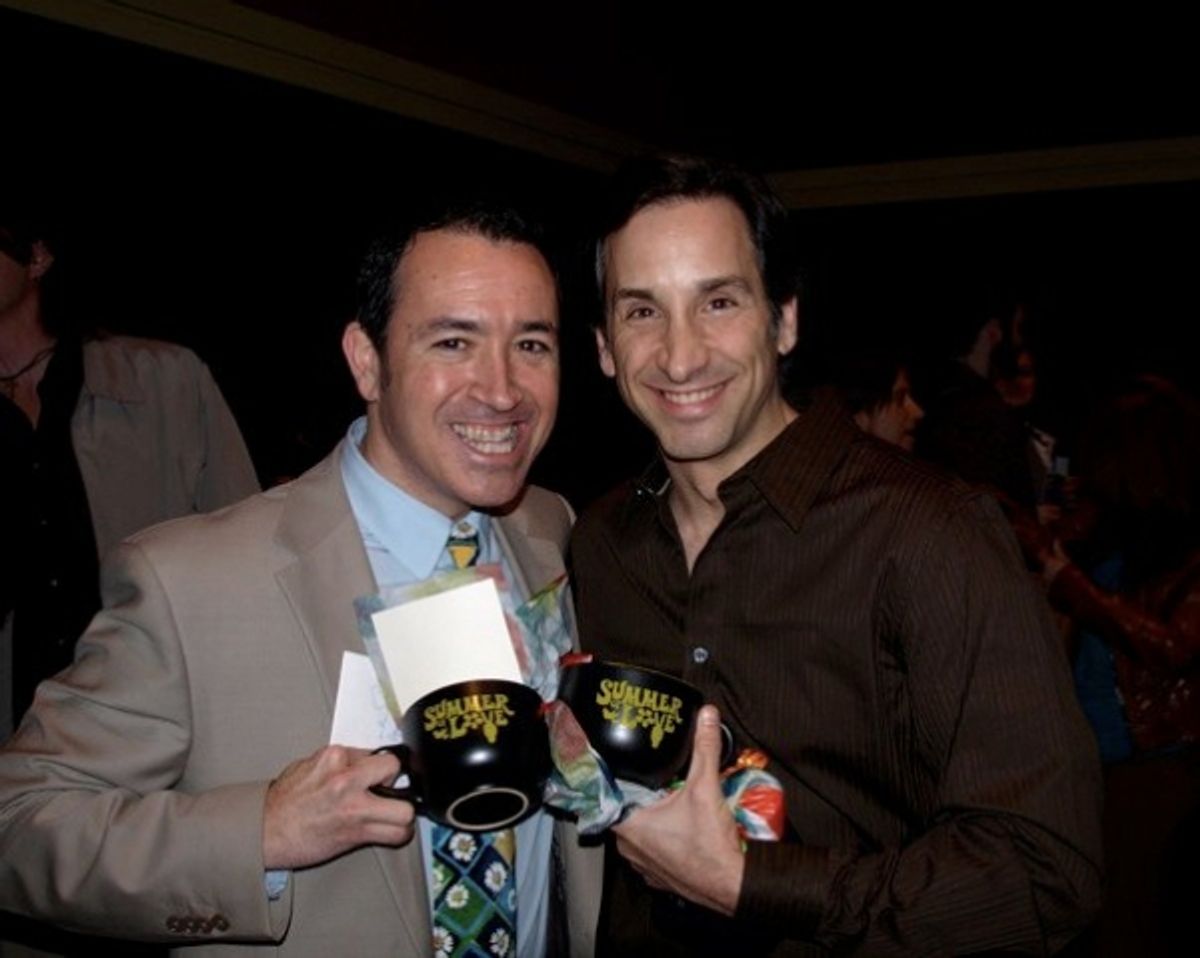 Steven Glaudini and Michael Paternostro at 