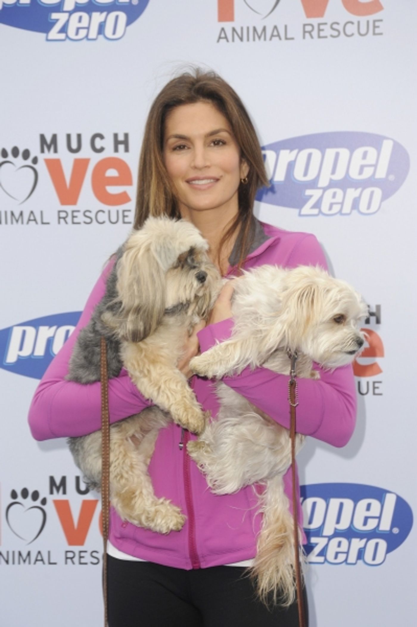 Photo Coverage: Cindy Crawford Hosts Propel Zero to 1000 Celebrity Dog Walking Event Photo Coverage: Cindy Crawford Hosts Propel Zero to 1000 Celebrity Dog Walking Event Image