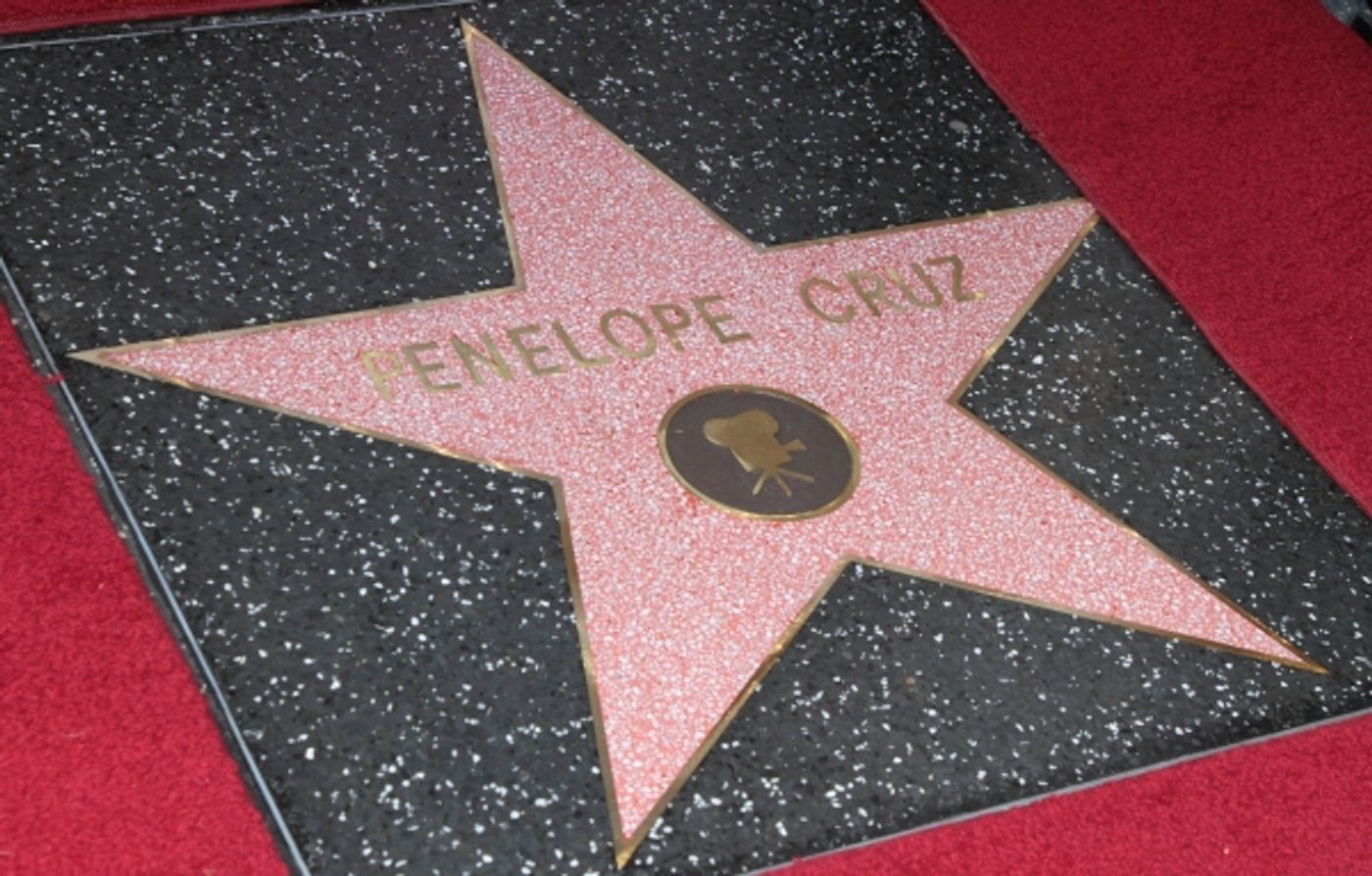 Photo Coverage: Penelope Cruz Honored with a Star on the Hollywood Walk of Fame Photo Coverage: Penelope Cruz Honored with a Star on the Hollywood Walk of Fame Image