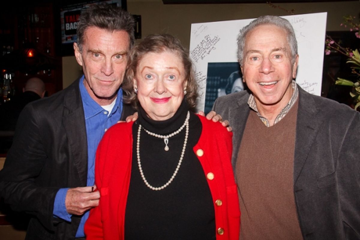 John Glover, Elizabeth Wilson, and guest at 