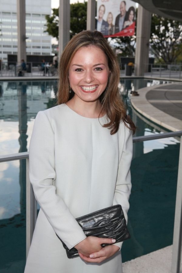 LOS ANGELES, CA - APRIL 3: Jenna Gavigan poses during the arrivals for the opening ni Photo