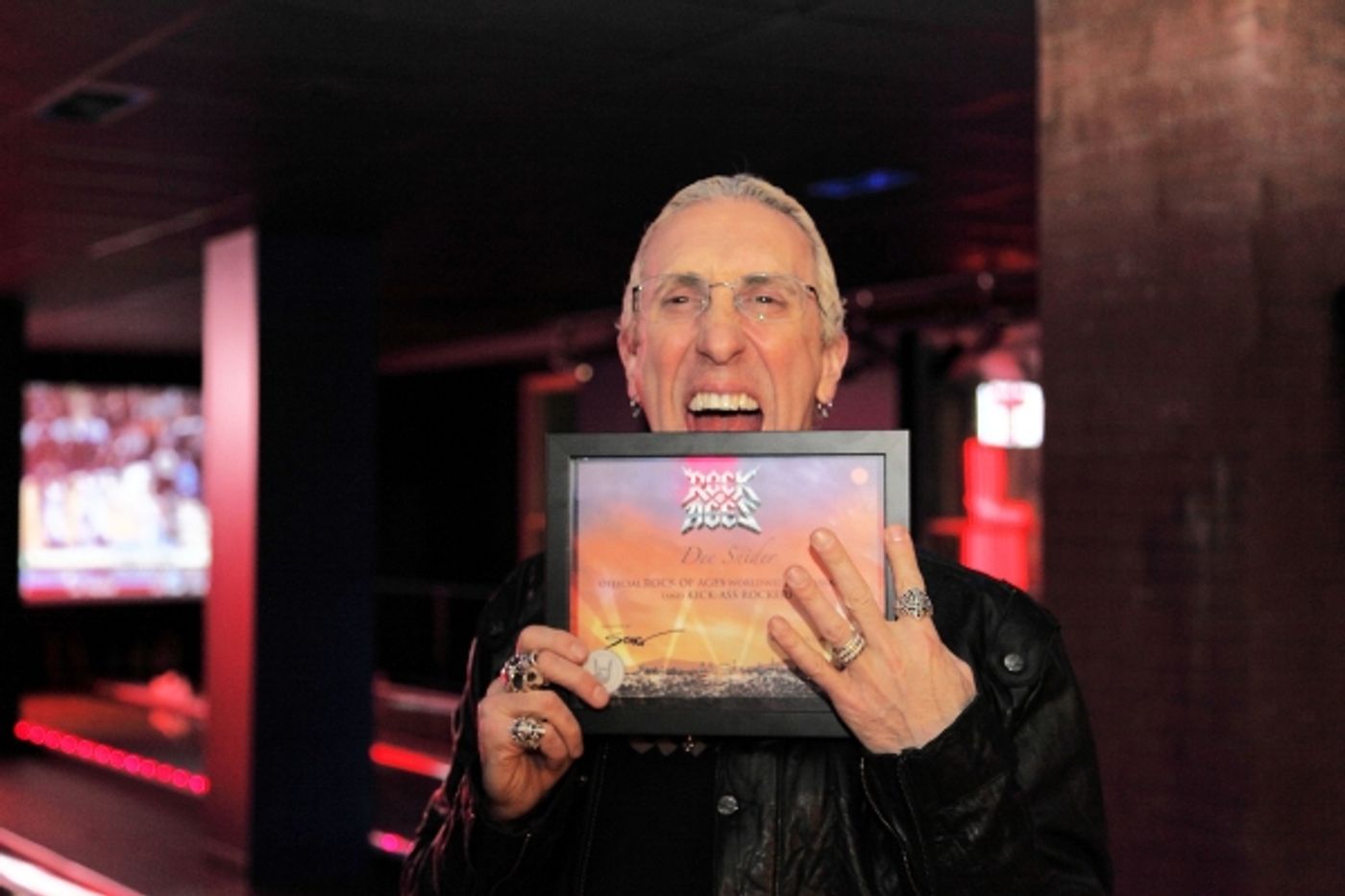 Photo Flash: Dee Snider Named as ROCK OF AGES Worldwide Ambassador!  Image
