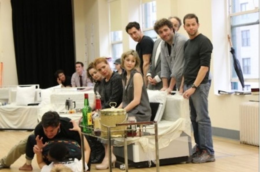 Photo Flash: Neil Patrick Harris & the Cast of COMPANY in Rehearsal! Image