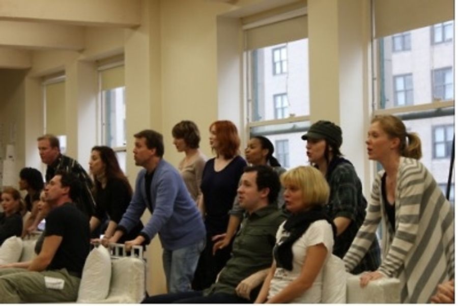 Photo Flash: Neil Patrick Harris & the Cast of COMPANY in Rehearsal! Image