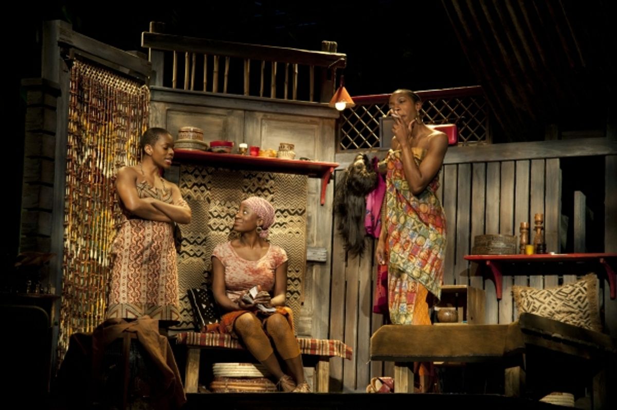  (L-R) Tallia Brinson (Sophie), Daphne Gaines (Salima) and Joy Jones (Josephine) at 