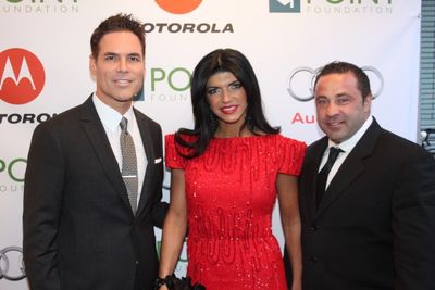 Jorge Valencia, Teresa Giudice and Joe Giudice  Photo