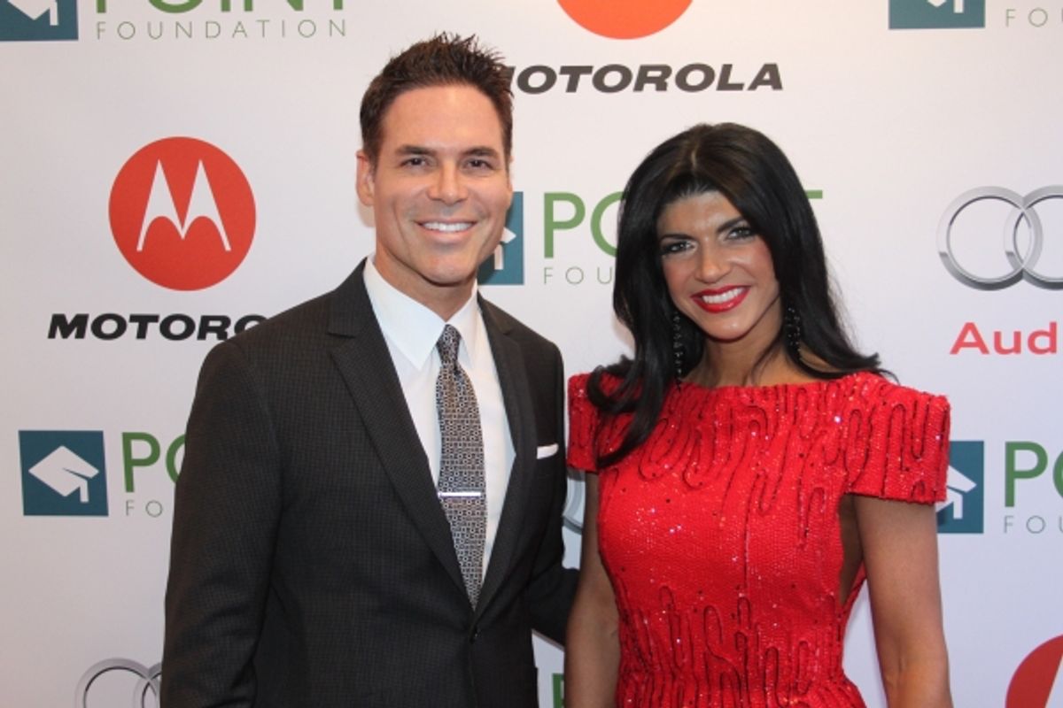Jorge Valencia and Teresa Giudice at 