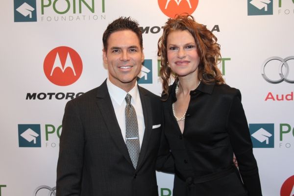 Jorge Valencia and Sandra Bernhard  Photo